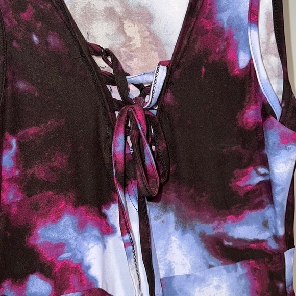 Forever 21‎ tie dye bodycon dress - Picture 3 of 5